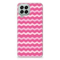 Samsung Galaxy M33 | TPU bumper | Waves Pink - thumbnail