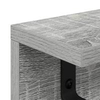 Wandgemonteerde kapstok Grijs sonoma 100 x 10.5 x 10.5 cm - thumbnail