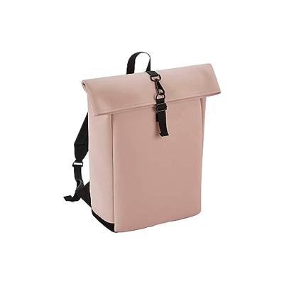 Atlantis BG335 Matte PU Roll-Top Backpack - Clay - 28 x 43 x 13 cm