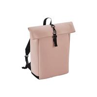 Atlantis BG335 Matte PU Roll-Top Backpack - Clay - 28 x 43 x 13 cm - thumbnail