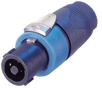 Neutrik NL4FX speakON 4p kabeldeel grijs - thumbnail