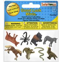 Safari speeldierenset wilde westen junior multicolor 8 delig - thumbnail