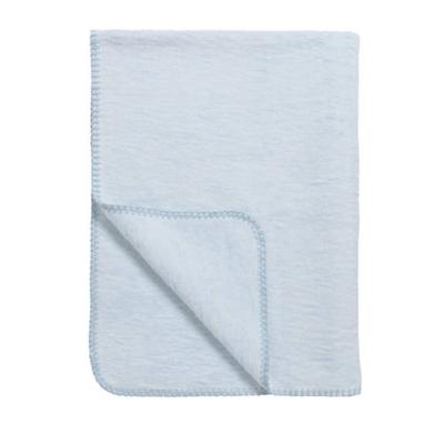 Meyco Uni wiegdeken 75x100 cm lichtblauw