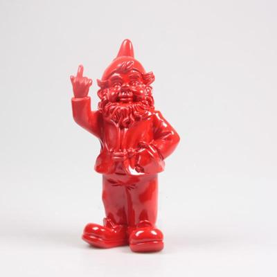 Kabouter f*ck you 30 cm rood Polystone beeld Stoobz - Stoobz Kabouter f*ck you 30 cm rood Polystone beeld Stoobz - Stoobz