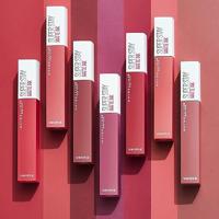Maybelline SuperStay Matte Ink Lipstick - 25 Heroine - Rood - Matte, Langhoudende Lippenstift - 5 ml - thumbnail