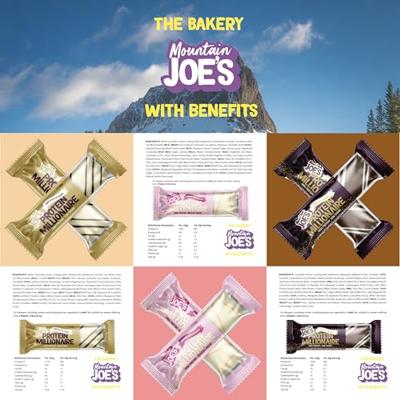 Mountain Joe&apos;s Protein Millionaire Raspberry White Chocolate (10 x 50 g)