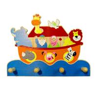 Houten Ark van Noach Kapstok - thumbnail