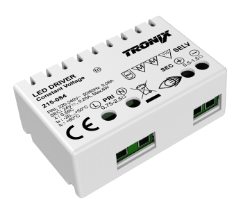 LED driver 24V 6W IP20 215-084 niet dimbaar