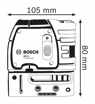 Bosch Puntlaser GPL 3 0601066100