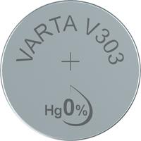 Varta Knoopcel 303 1.55 V 1 stuk(s) 160 mAh Zilveroxide SILVER Coin V303/SR44 NaBli 1 - thumbnail