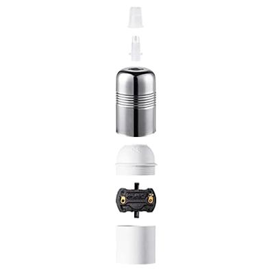 Light depot - fitting Shine E27 - zilver - Outlet