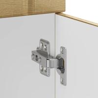 Keuken onderkast Lucca bewerkt hout sonoma eikenkleurig - thumbnail