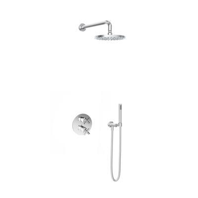 Hotbath Thermostatische Inbouw Douche Set Chap Met 2 -Weg-Stop-Omstel Ibs 3A - Chroom