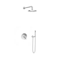 Hotbath Thermostatische Inbouw Douche Set Chap Met 2 -Weg-Stop-Omstel Ibs 3A - Chroom - thumbnail