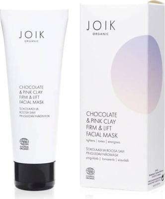Joik Organics Facial mask chocolate & pink clay firm & lift 75 Milliliter