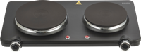 Inventum KP602B Elektrische 2-Pits Kookplaat Zwart - thumbnail