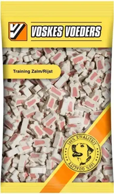 Voskes training botjes zalm & rijst 200g