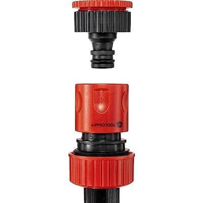 TOOLCRAFT TO-6897048 19 mm 3/4 inch 1 stuk(s) Zwart Tuinslang 2 m