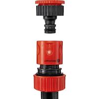 TOOLCRAFT TO-6897048 19 mm 3/4 inch 1 stuk(s) Zwart Tuinslang 2 m - thumbnail