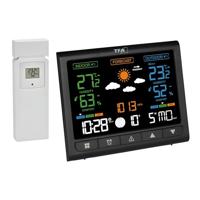 TFA Dostmann CONTRAST 35.1171.01 Draadloos weerstation Verwachting voor 12 tot 24 uur Aantal sensoren max.: 3 - thumbnail