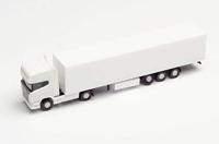 Herpa 013802 N Scania R TL trekker-opleggercombinatie met gesloten trailer - minikit - thumbnail
