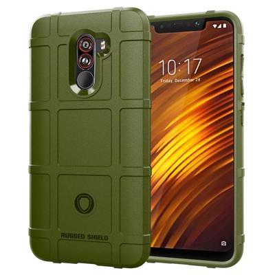 Volledige dekking schokbestendig TPU Case voor Xiaomi Pocophone F1 (groen)