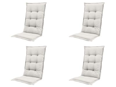 Kussen hoog ca. 123x50 cm Napels sand water repellent coating (4 stuks) Madison - Madison