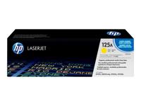 HP toner 125A, 1 400 pagina's, OEM CB542A, geel - thumbnail