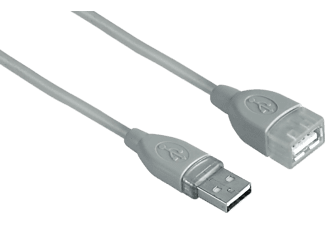 Hama USB-verlengkabel A-stekker - A-koppeling, 0,25 m