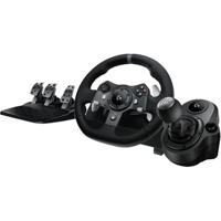 Logitech G920 Driving Force Xbox en pc + Logitech Driving Force Shifter - thumbnail