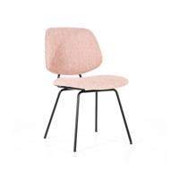 Eleonora Eetkamerstoel 'Lynn' kleur Roze Fletcher - thumbnail