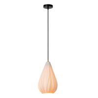 Lucide CINZIA - Hanglamp - Ø 18,3 cm - 1xE27 - Wit - thumbnail