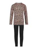 Katoenen meisjes pyjama - Zebra - thumbnail
