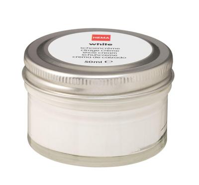 HEMA Schoencrème wit