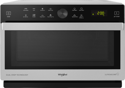 Whirlpool MWSC 833 SX Combimagnetron Grijs