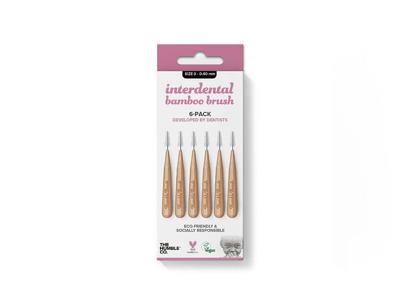 The Humble Co Interdental borstel 0.40 mm roze 6 Stuks The Humble Co Interdental borstel 0.40 mm roze 6 Stuks