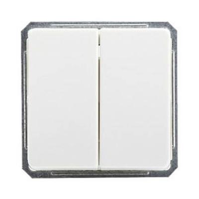 ELSO dubbele wisselschakelaar 211664 16A zuiver wit 1 stuk(s)