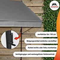 Angerer Klemluifel (Taupe, 150 cm breit) - thumbnail