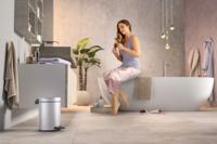 Hailo 0704-442 Solid S Pedaalemmer + 3L Gegalvaniseerde Binnenemmer Grijs - thumbnail