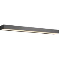 LED Wandlamp Mat Zwart 8W - Up & Down Verlichting - Warm Wit 3000K - thumbnail