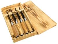 FORGED - Olive Forged - Steakmes s/4 Olijfhout - thumbnail
