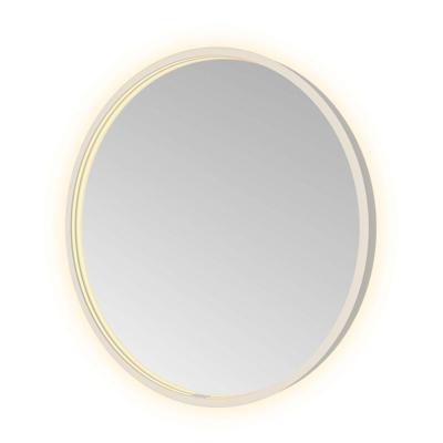 Spiegel Hotbath &MORE 60x60 cm LED-Verlichting Spiegelverwarming Rond RVS Spiegel Hotbath &MORE 60x60 cm LED-Verlichting Spiegelverwarming Rond RVS