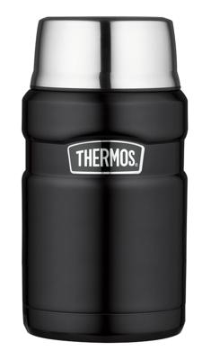 Thermos Voedseldrager King Zwart Mat 710 ml Thermos Voedseldrager King Zwart Mat 710 ml
