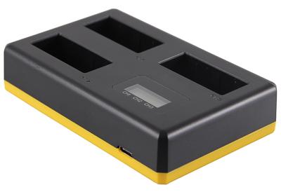 Triple Lader Canon LP-E8 - Laadt 3 accu's, ook tegelijkertijd Triple Lader Canon LP-E8 - Laadt 3 accu's, ook tegelijkertijd