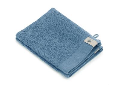 Walra Soft Cotton Washandje 16 x 21 cm 550 gram Petrol - 2 stuks