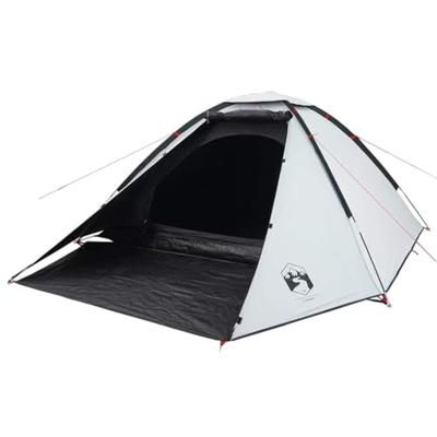 VidaXL Koepeltent 4-persoons waterdicht verduisterend stof wit VidaXL Koepeltent 4-persoons waterdicht verduisterend stof wit