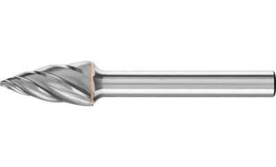 PFERD TOOLS 21122676 Freesstift Spitsboog Lengte 60 mm Afmeting, Ø 10 mm Werklengte 20 mm Schachtdiameter 6 mm PFERD TOOLS 21122676 Freesstift Spitsboog Lengte 60 mm Afmeting, Ø 10 mm Werklengte 20 mm Schachtdiameter 6 mm