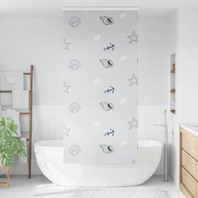 VidaXL Doucherolgordijn met cassette 90x240 cm stofbreedte 86 cm