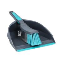Alpina stoffer en blik antraciet/blauw - thumbnail