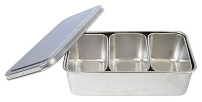 Roestvrij Stalen Kruiden Blikken - Set van 3 - Praktisch & Duurzaam